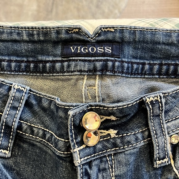 Vigoss blue Jean The Chelsea Capri size 11/12 length 21” - Picture 2 of 8